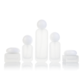 Square Glass Bottles Factory - 30ml-120ml Frosted Cream Lotion Spray Bottles