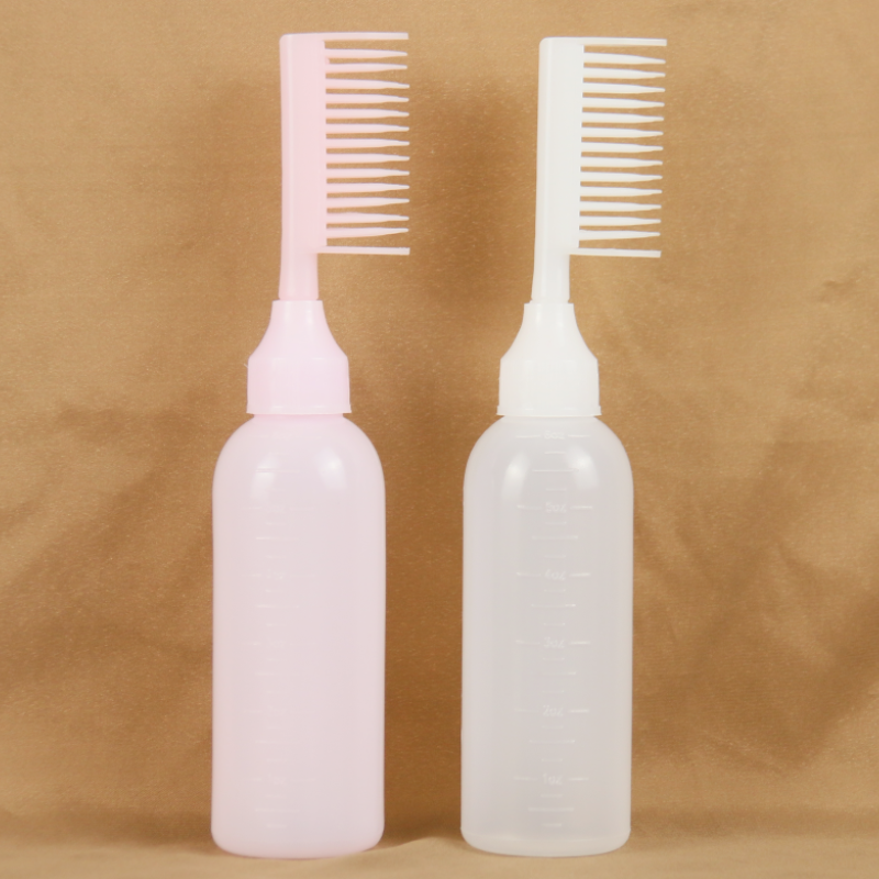 Hair Oil Dispenser Manufacturer - 180ml Salon Applicator Bottle with Brush