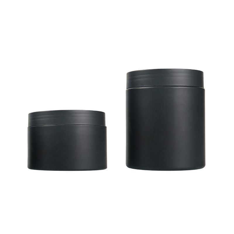 Plastic Cosmetic Jars Factory - 50g-200g Wide Mouth PET Plastic Jars