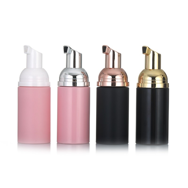 Foam Bottles Manufacturer - 50ml-200ml Pink Black Foaming Pump Bottles