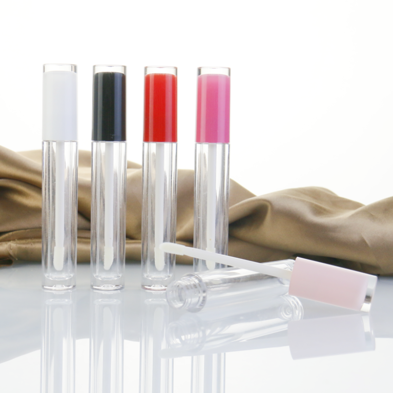 Lip Gloss Tube Supplier - OEM Clear PETG 5ml Liquid Lipstick Tubes