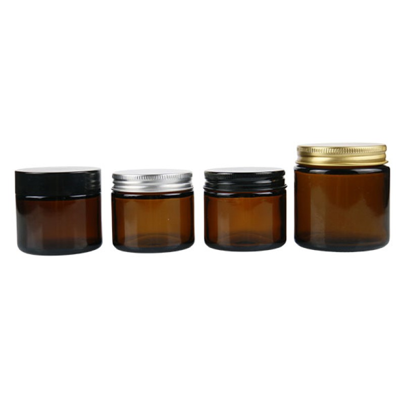Glass Candle Jars Factory - 2oz-16oz Amber Clear Candle Making Jars