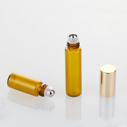 Brown Glass Roller Bottles Manufacturer - 1ml-10ml Essential Oil Roll On Bottles