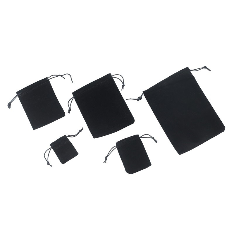 Velvet Pouch Supplier - Custom Logo Drawstring Jewelry Gift Pouch