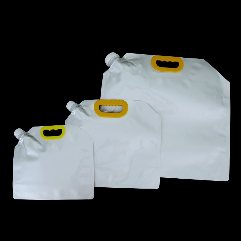 Beverage Water Bag Manufacturer - Custom 1L-10L Spout Pouch with Handle