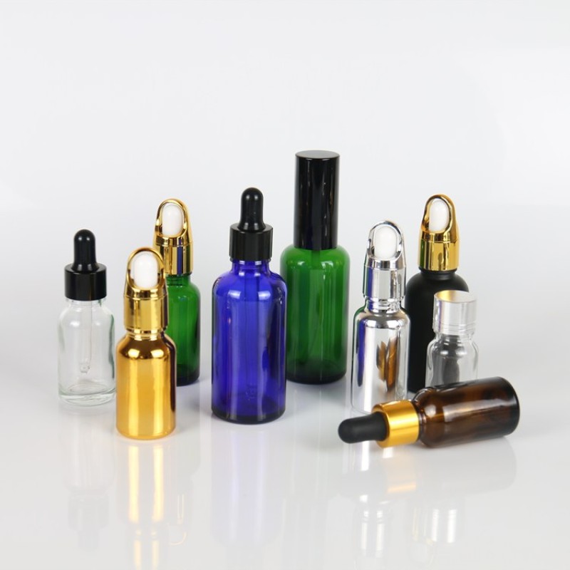 Amber Glass Bottles Manufacturer - Custom 10ml-100ml Essential Oil Dropper Bottles