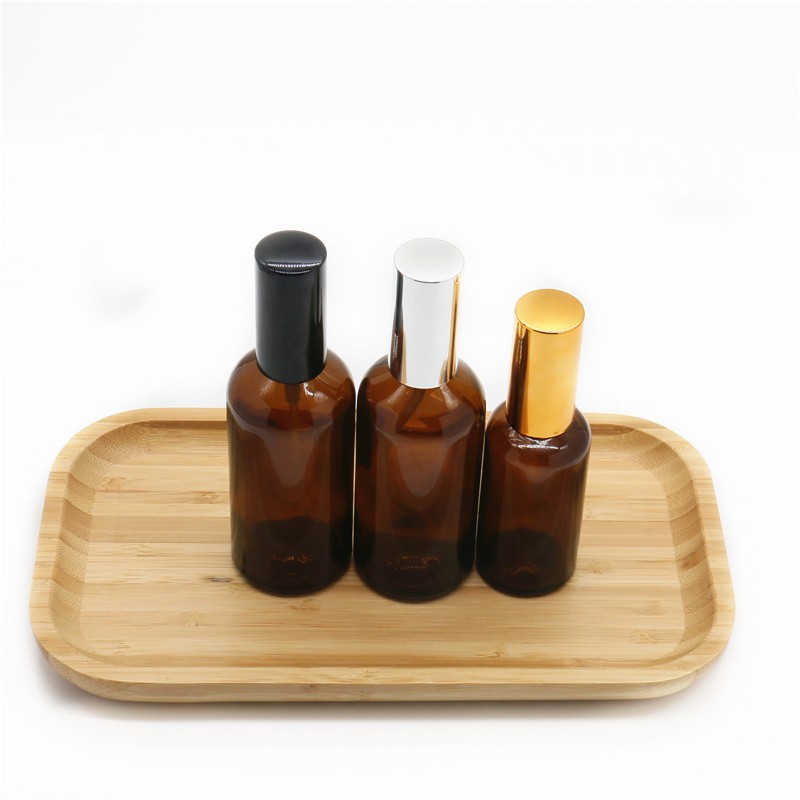 Glass Spray Bottles Manufacturer - 5ml-100ml Amber Fine Mist Cosmetic Bottles