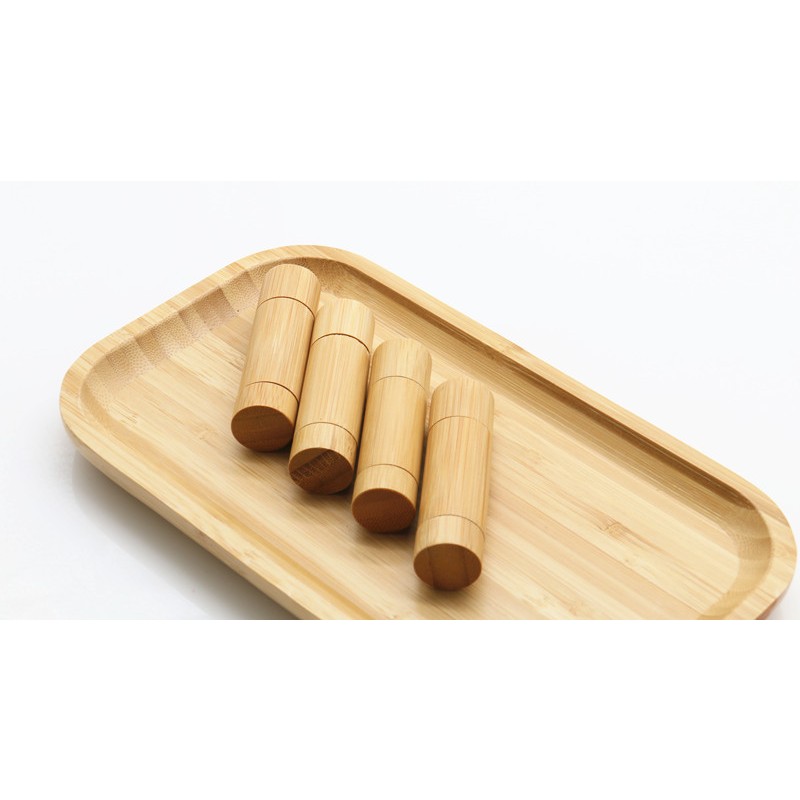 Bamboo Lip Balm Tube Factory - 5g Empty Lipstick Container Lip Balm Stick