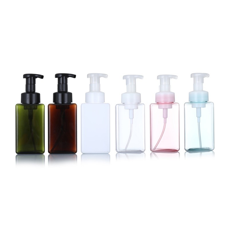 Square Foaming Bottles Factory - 250ml-650ml PETG Plastic Pump Bottles