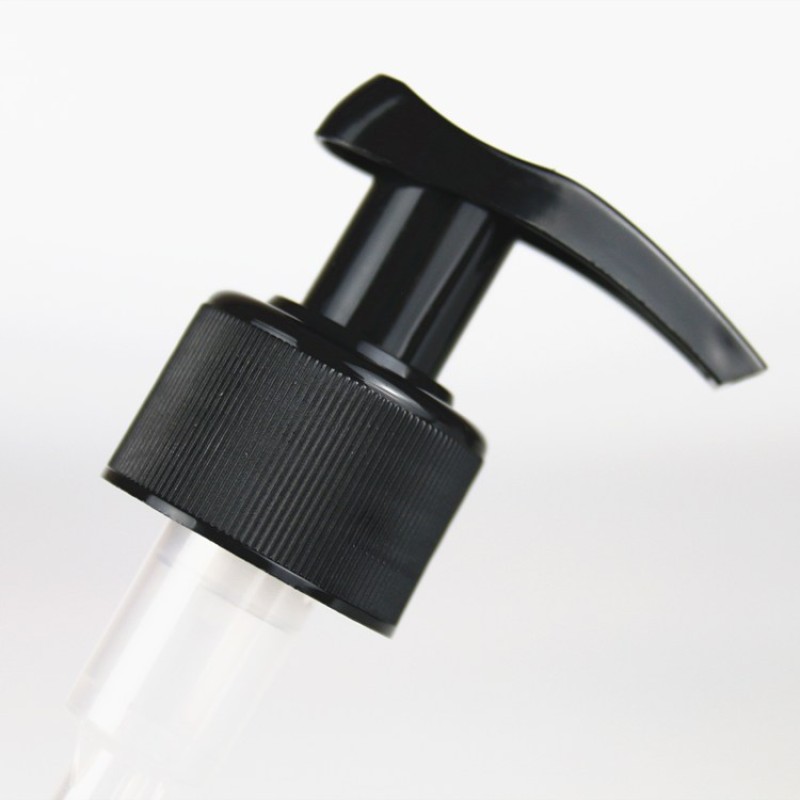 Plastic Lotion Bottles Factory - 100ml-500ml Black Body Lotion Pump Bottles