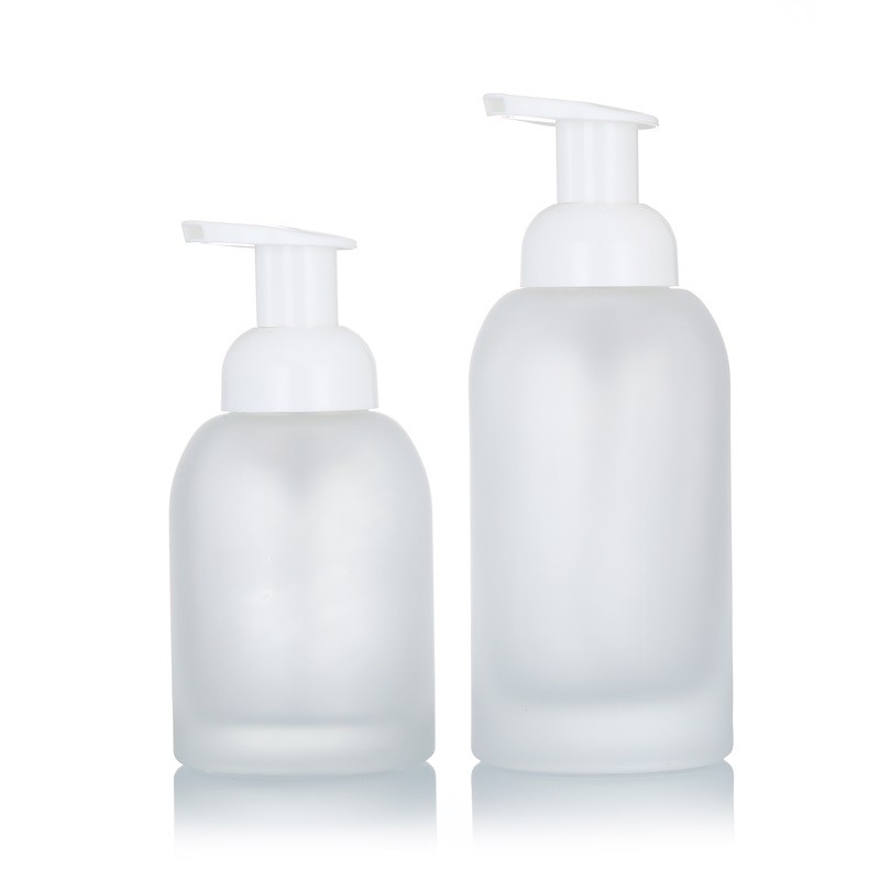 Glass Soap Bottles Manufacturer - 250ml-375ml Foaming Pump Dispenser