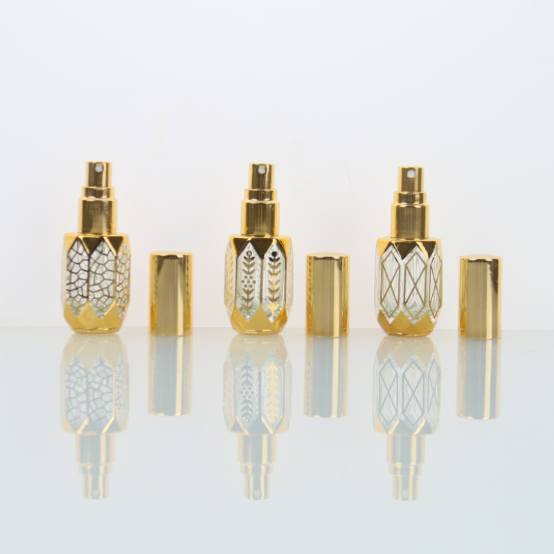 UV Coated Perfume Bottles Factory - 6ml Arabian Attar Essential Oil Bottle
