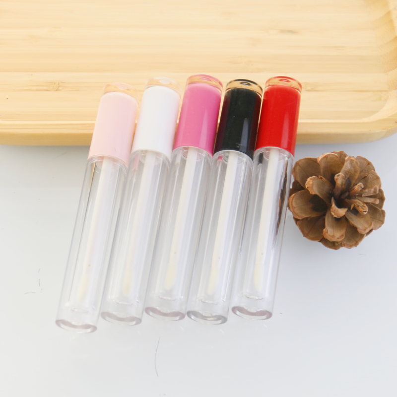 Lip Gloss Tube Supplier - OEM Clear PETG 5ml Liquid Lipstick Tubes