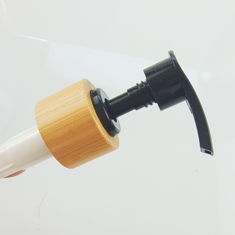 Bamboo Pump Supplier - 20/410-28/410 Black Shampoo Lotion Dispenser Pump