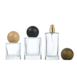 Wood Lid Spray Bottles Manufacturer - 30ml-50ml Fine Mist Glass Perfume Bottles
