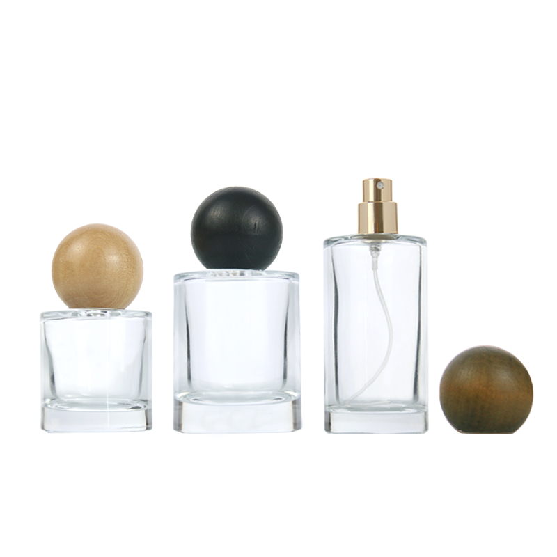 Wood Lid Spray Bottles Manufacturer - 30ml-50ml Fine Mist Glass Perfume Bottles