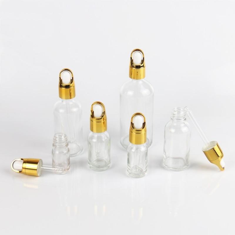 Amber Glass Bottles Manufacturer - Custom 10ml-100ml Essential Oil Dropper Bottles
