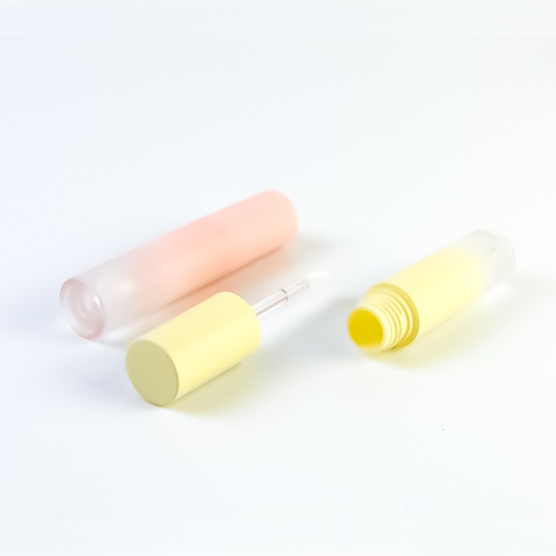 Lip Gloss Containers Manufacturer - Custom Clear Shaped Lip Gloss Packaging Tube