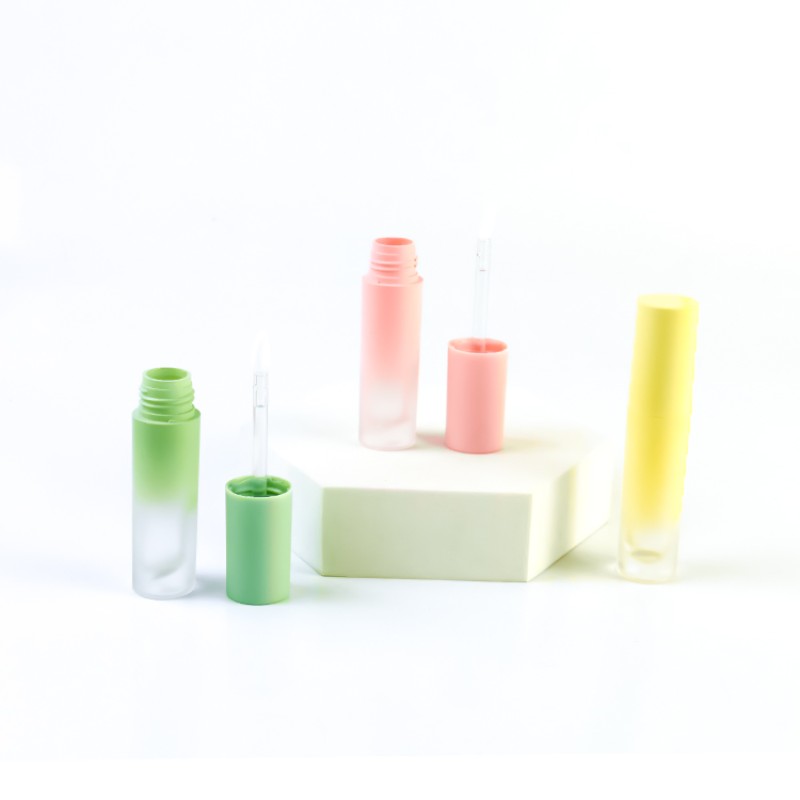Lip Gloss Containers Manufacturer - Custom Clear Shaped Lip Gloss Packaging Tube