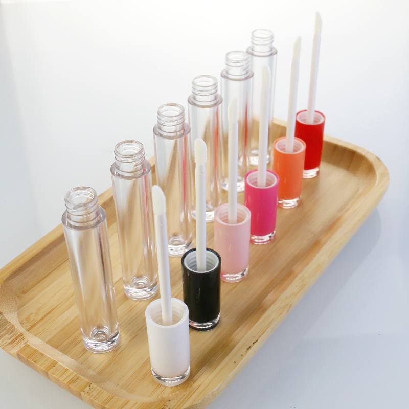 Lip Gloss Tubes Factory - Luxury 5ml Plastic Lipstick Tubes with Wand