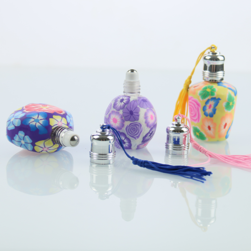 Ceramic Roller Bottles Supplier - 20ml Aromatherapy Glass Bottles with Roll Balls