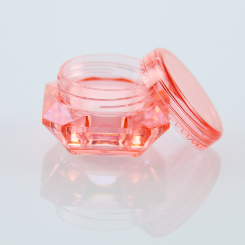 Plastic Container Jars Supplier - 5g-5ml PS Empty Cosmetic Pot Jars
