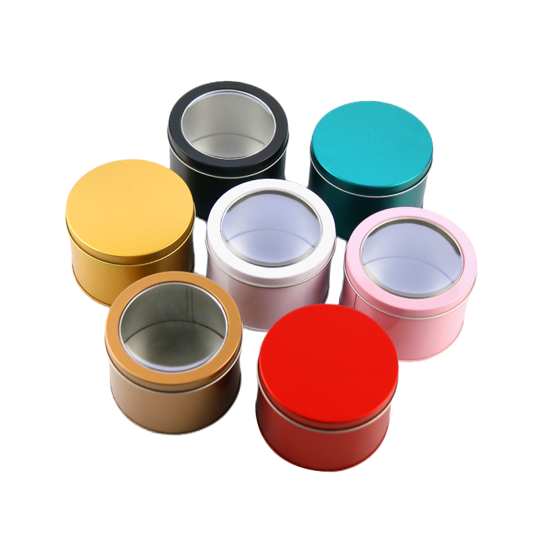 Metal Tin Jars Manufacturer - 4oz-8oz Food Grade Coffee Tea Mousse Jar