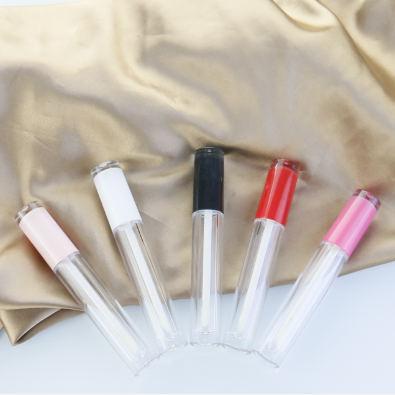 Lip Gloss Tube Supplier - OEM Clear PETG 5ml Liquid Lipstick Tubes