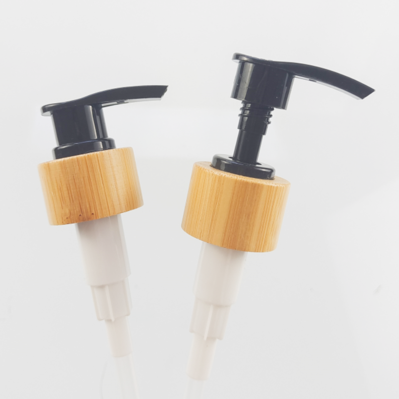 Bamboo Pump Supplier - 20/410-28/410 Black Shampoo Lotion Dispenser Pump