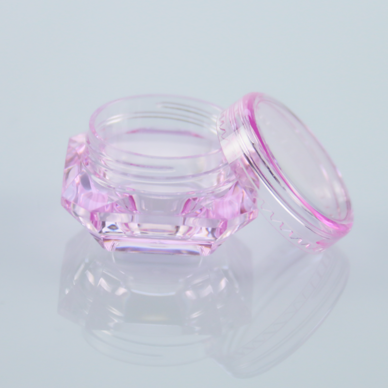 Plastic Container Jars Supplier - 5g-5ml PS Empty Cosmetic Pot Jars