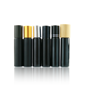 Black Glass Roll On Bottles Supplier - 10ml Essential Oil Perfume Bottles