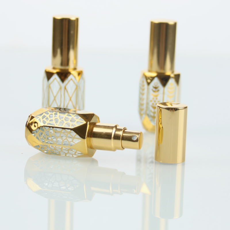 UV Coated Perfume Bottles Factory - 6ml Arabian Attar Essential Oil Bottle