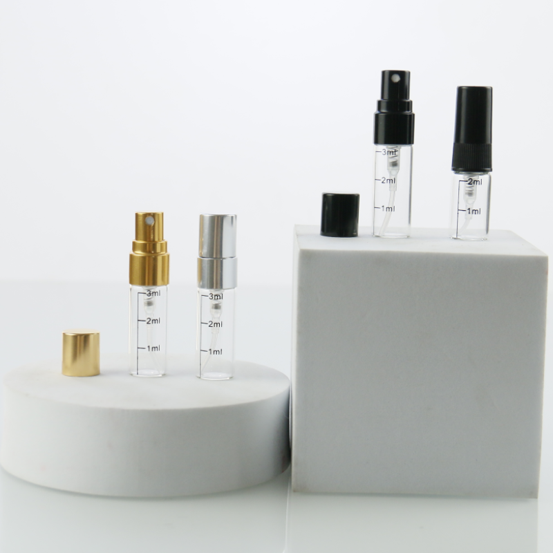 Mini Spray Bottles Factory - 2ml-10ml Clear Glass Perfume Sample Sprayer