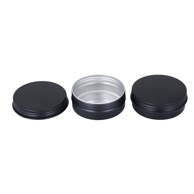 Aluminum Cosmetic Jars Supplier - 5ml-200ml Round Screw Cap Matte Jars