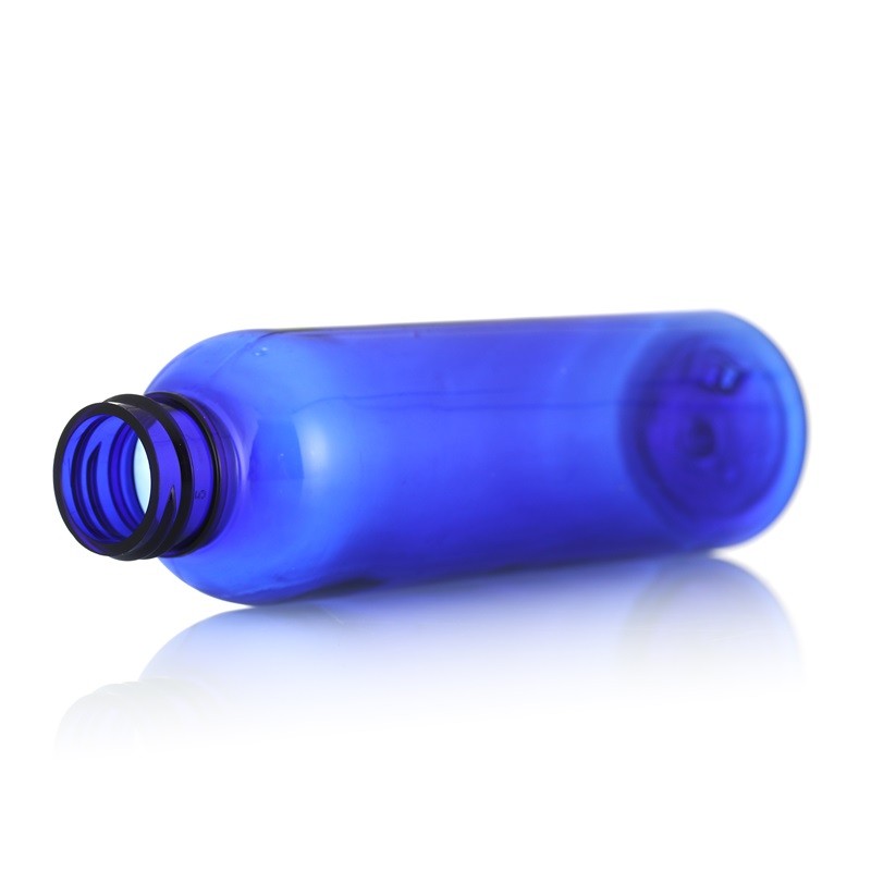 Plastic Pet Bottles Manufacturer - 60ml-250ml Amber Clear Blue Hair Oil Bottles