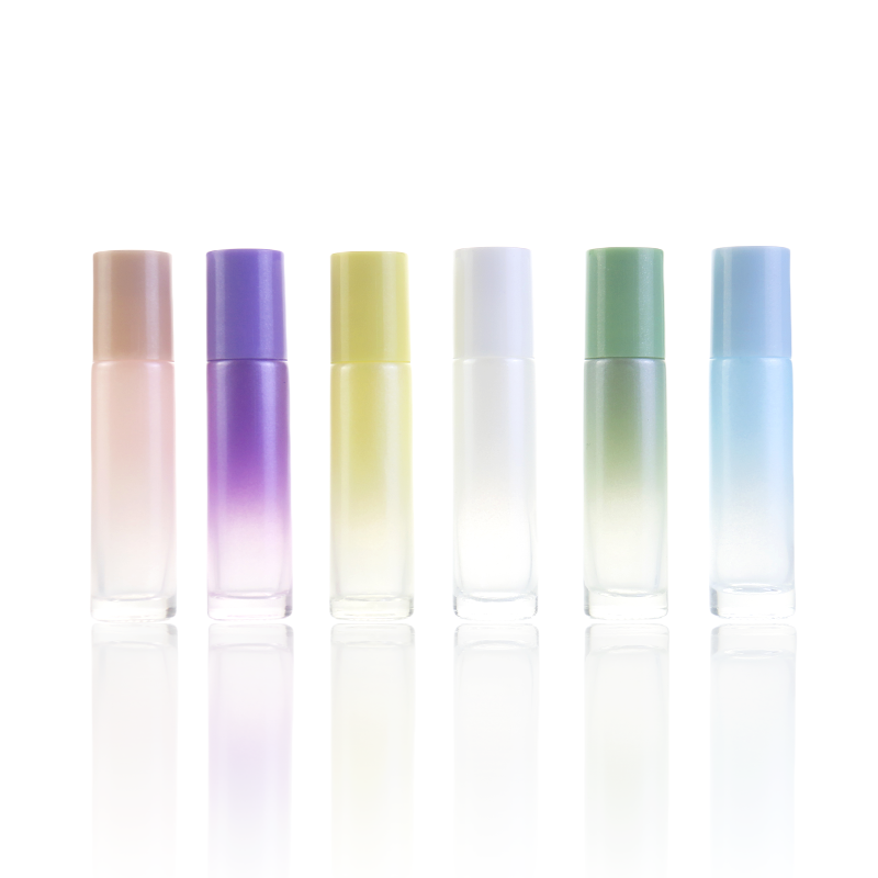 Gradient Color Roll On Bottles Factory - 5ml-10ml Perfume Glass Bottles
