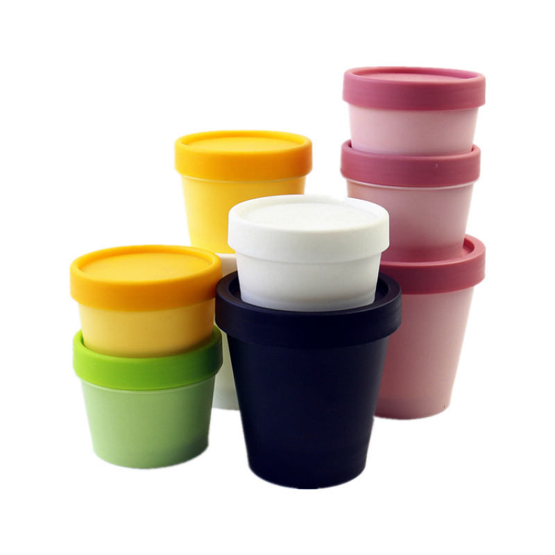 Plastic Cream Jars Manufacturer - 50g-200g PP Plastic Facial Mask Jar