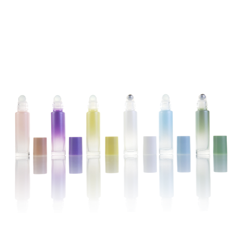 Gradient Color Roll On Bottles Factory - 5ml-10ml Perfume Glass Bottles