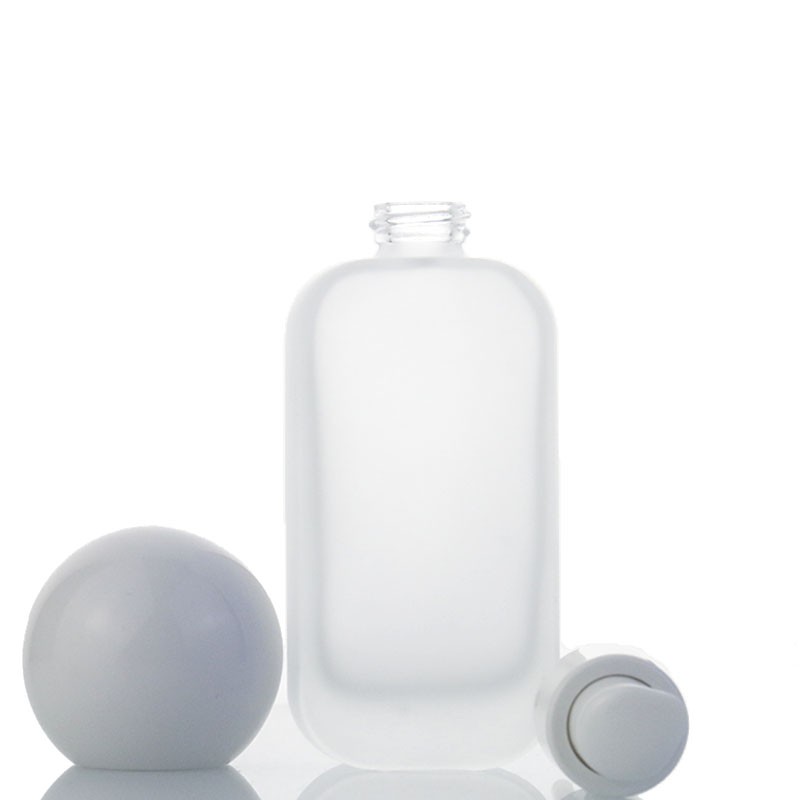 Square Perfume Bottles Manufacturer - 15ml-50ml Frosted Glass Pump Bottles