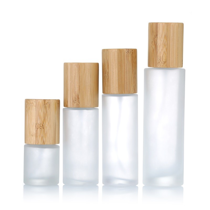 Bamboo Spray Bottle Supplier - 20ml-120ml Bamboo Pump Bottle with Cap
