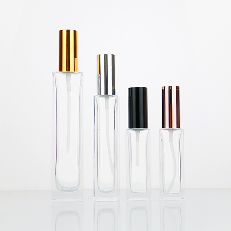 Matte Black Spray Bottles Supplier - 5ml-10ml Square Fine Mist Perfume Bottles