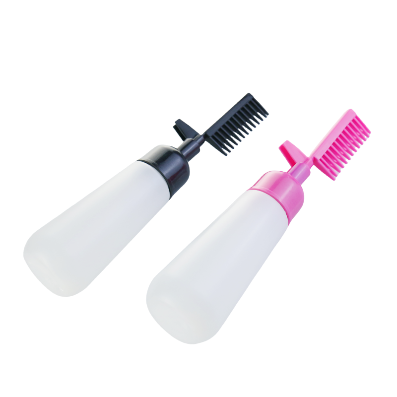 Hair Care Applicator Supplier - 160ml 2 in 1 Essential Oil Comb Bottle