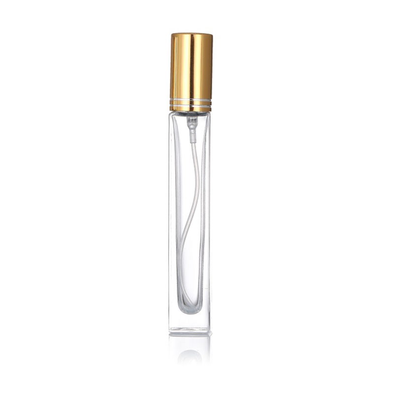Mini Perfume Bottles Manufacturer - Wholesale 10ml Square Glass Perfume Bottles