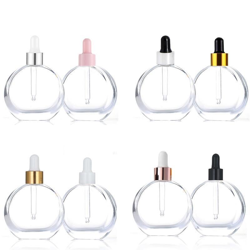 Glass Dropper Bottles Manufacturer - Custom 60ml Skin Care Serum Bottles