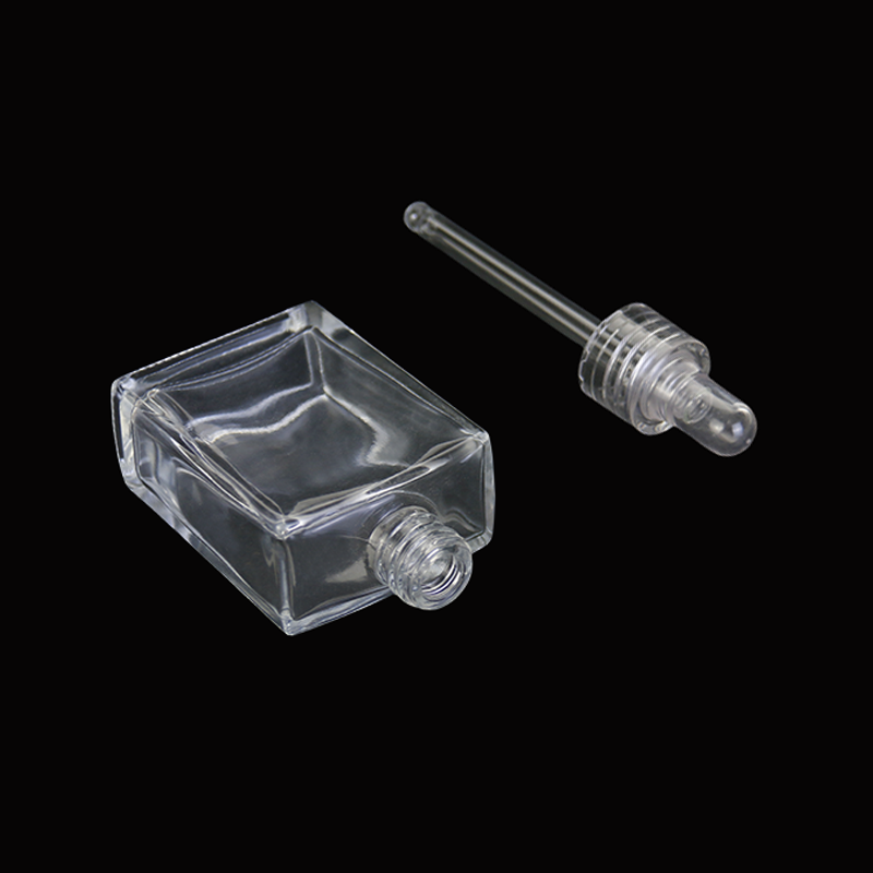 Rectangle Glass Dropper Bottles Manufacturer - Custom 30ml-100ml Cosmetic Packaging