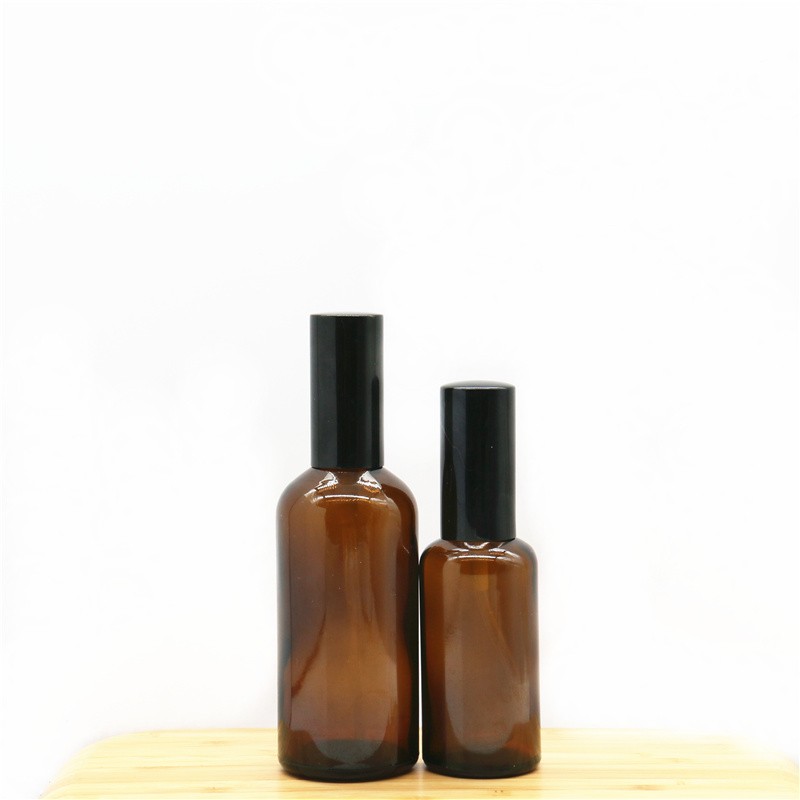 Glass Spray Bottles Manufacturer - 5ml-100ml Amber Fine Mist Cosmetic Bottles