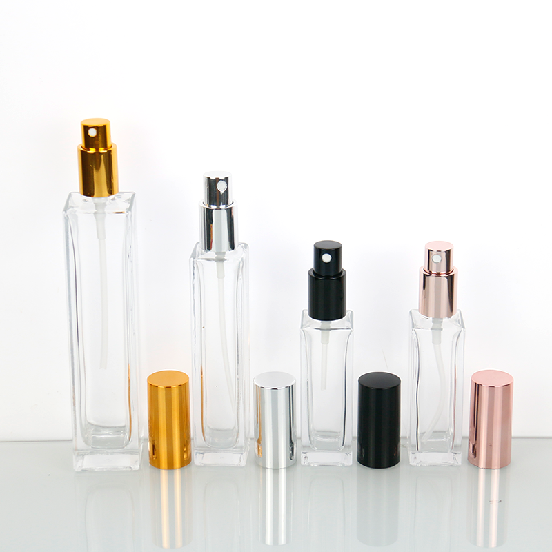 Square Spray Bottles Factory - 10ml-100ml Fine Mist Glass Perfume Bottles