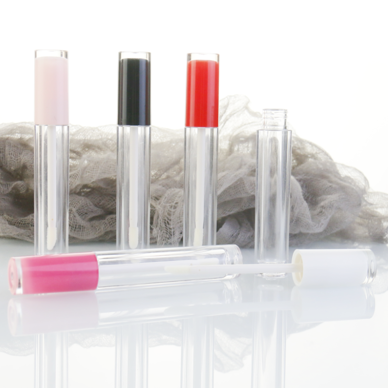 Lip Gloss Tube Supplier - OEM Clear PETG 5ml Liquid Lipstick Tubes
