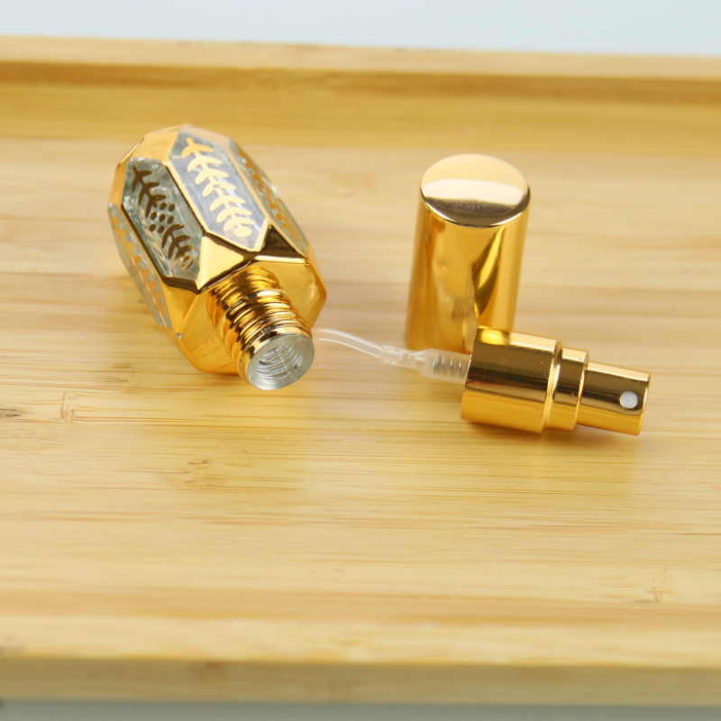 UV Coated Perfume Bottles Supplier - 6ml Arabian Style Glass Spray Bottle