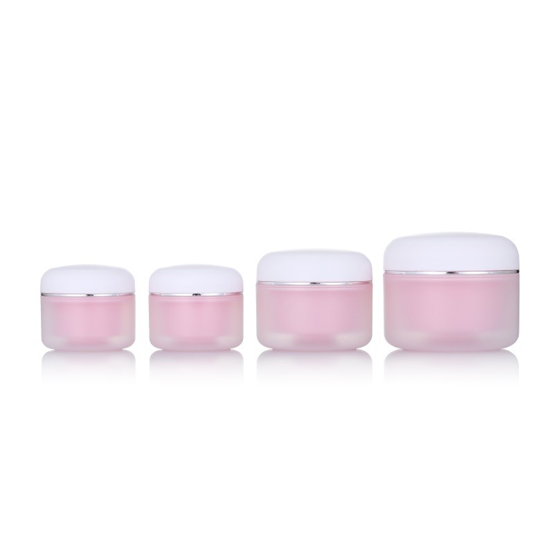 Plastic Cream Jars Supplier - 50g-250g White PP Plastic Facial Cream Jars